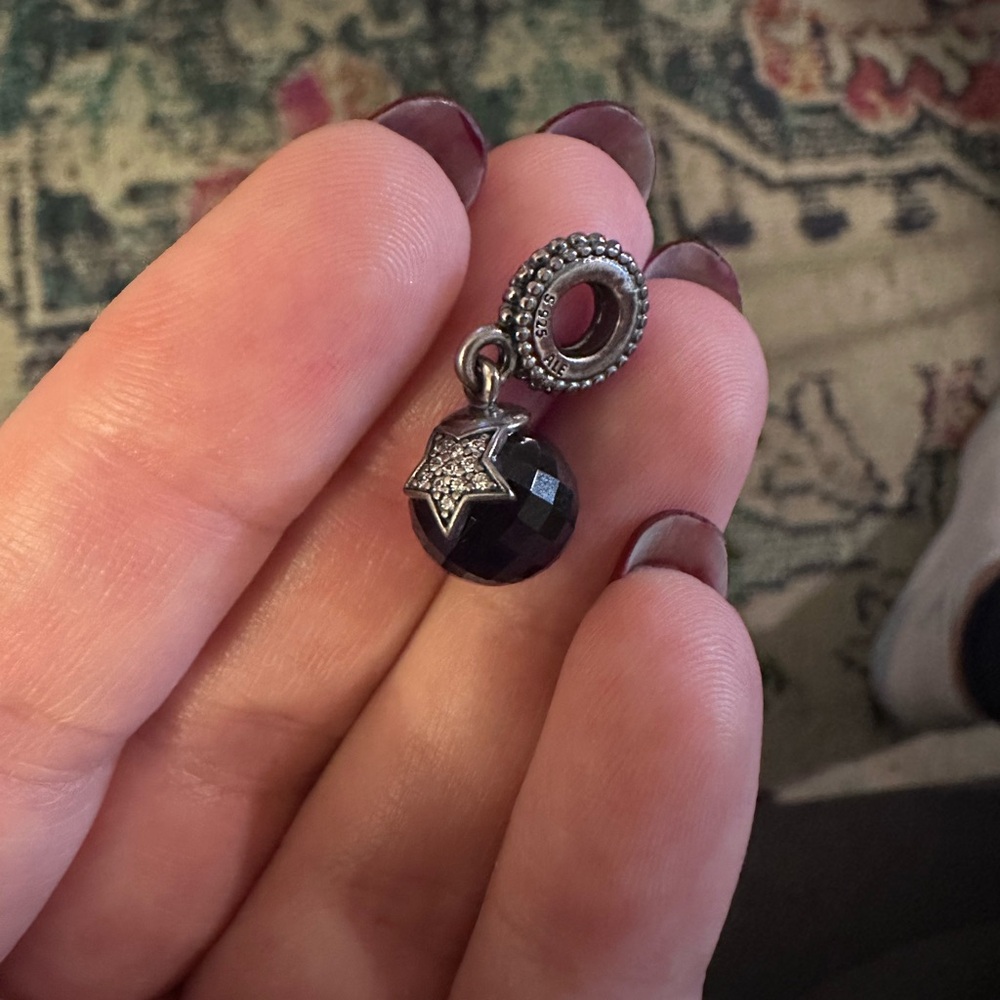 🌟 Pandora Moon and Star Dangle Charm 🌟